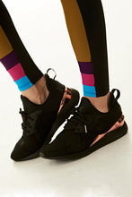 Load image into Gallery viewer, Lanston Venture Blocked Leggings Nutmeg