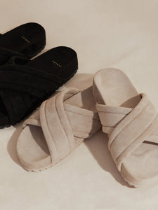 Varley Ronley Quilted Slides